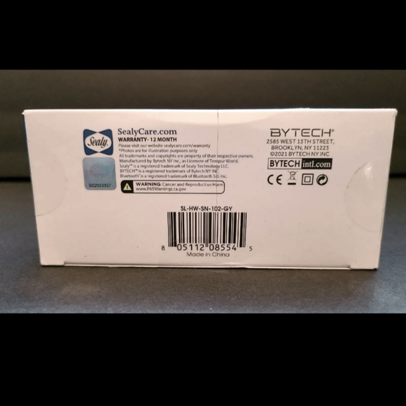 Sealy Sound Machine Wireless Bluetooth Speaker Night Light 7 Sounds 7 Lights - Picture 6 of 6